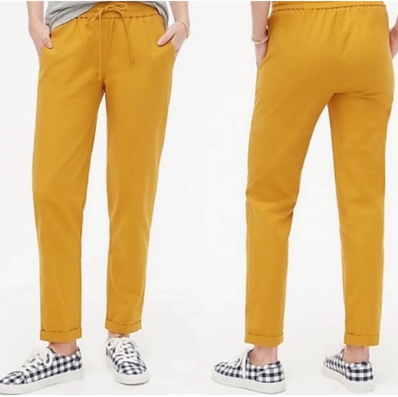 J. Crew Pants - J Crew Linen/Cotton Drawing Pant Size 4P